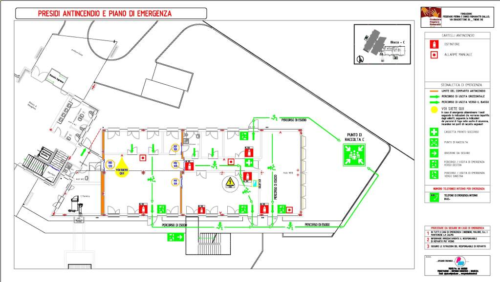 Piano di emergenza ed evacuazione